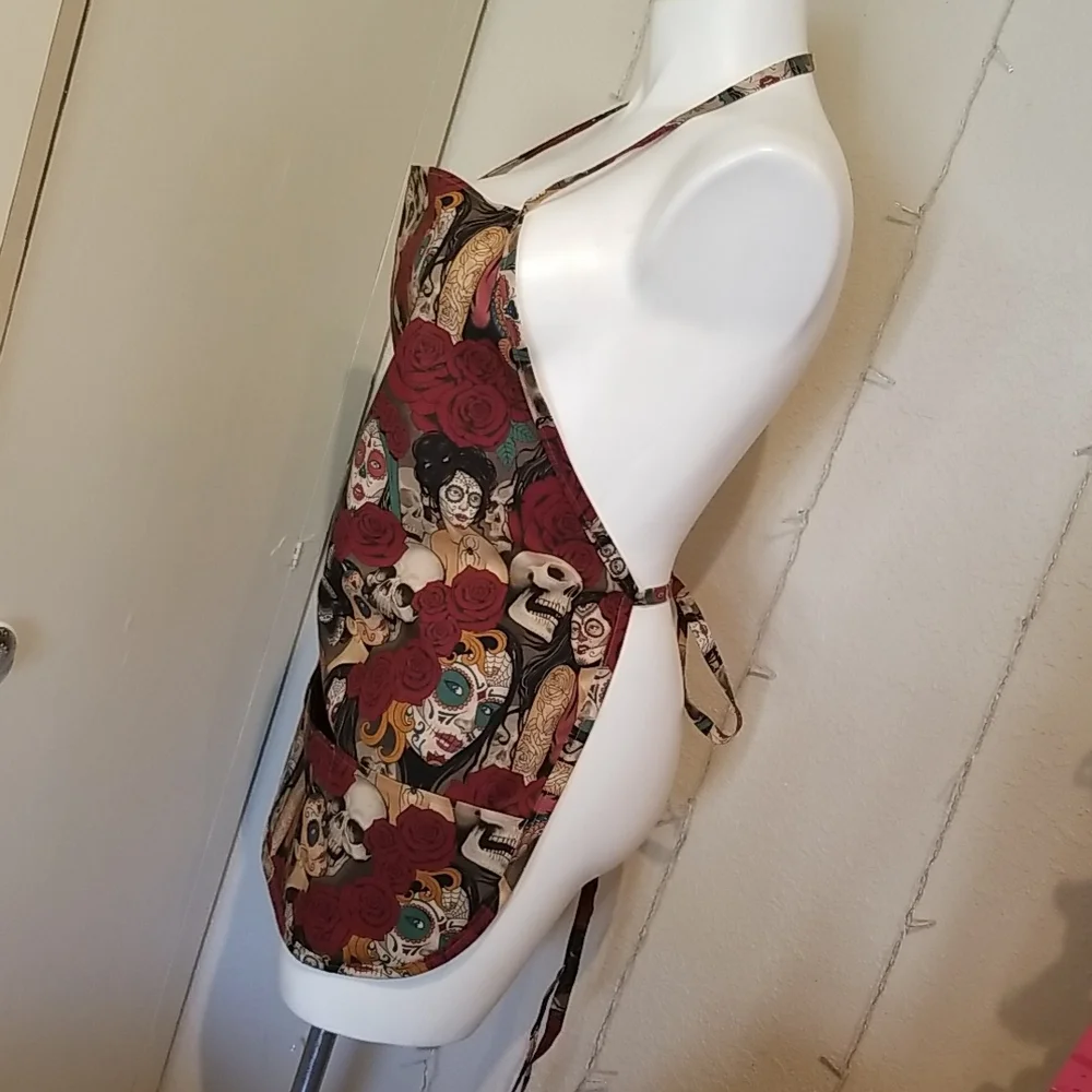 New Day of‎ the dead apron